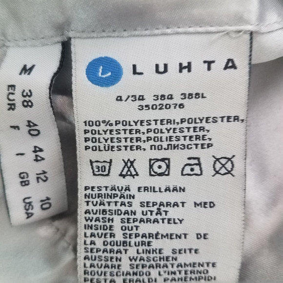 LUHTA Puffer Jacket Size 8 - Picture 13 of 15